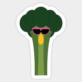 Mr. Broccoli Sticker